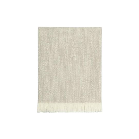 Perendale Throw Oatmeal